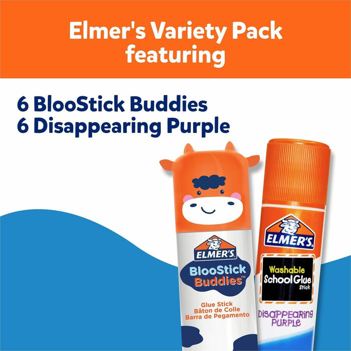Elmer's Disappearing Color School Glue Sticks