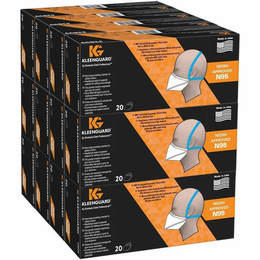 Ansell Health N95 Particulate Pouch Respirator