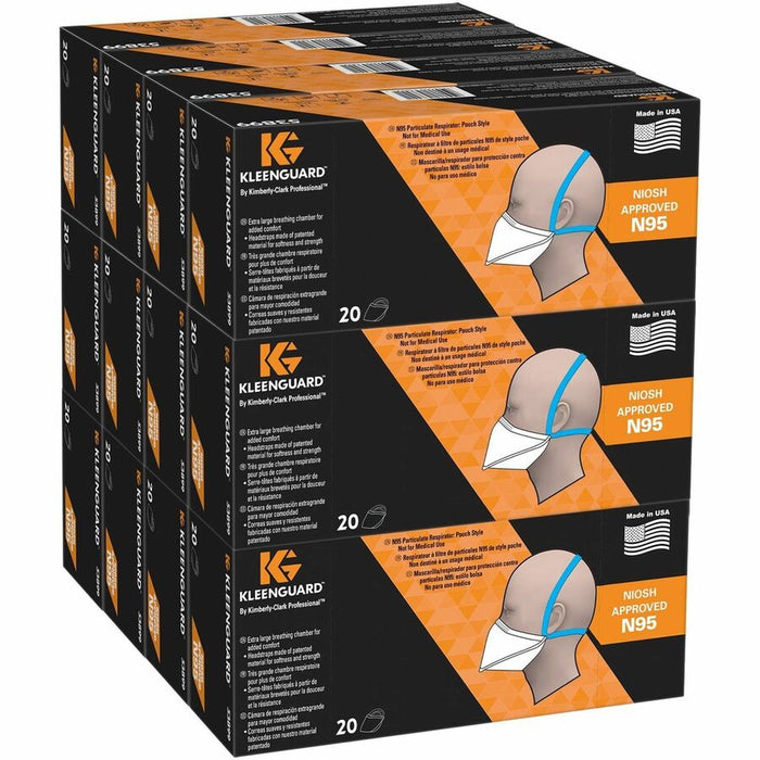 Ansell Health N95 Particulate Pouch Respirator