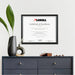 Lorell Certificate Frame