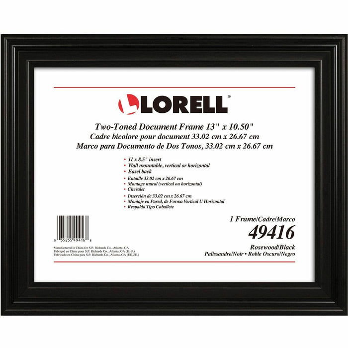Lorell Two-toned Certificate Frame