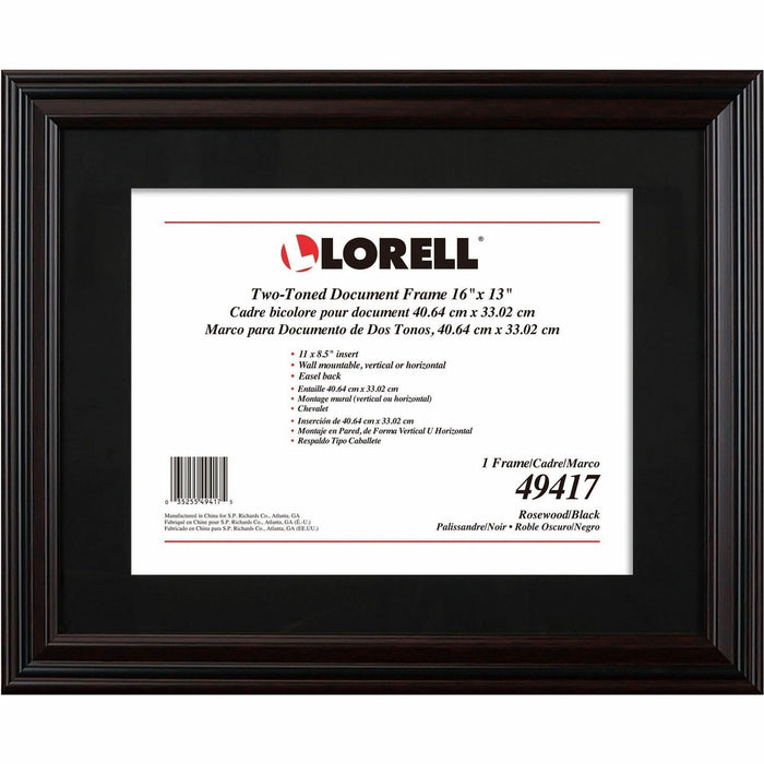 Lorell Two-toned Certificate Frame
