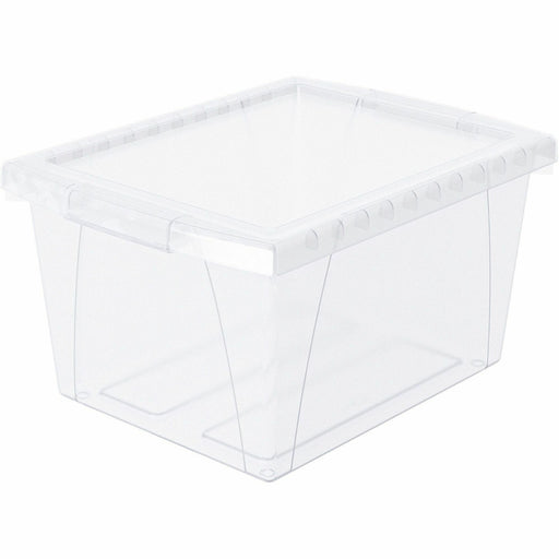 Storex Stackable Storage Bin w/Lid
