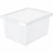 Storex Stackable Storage Bin w/Lid