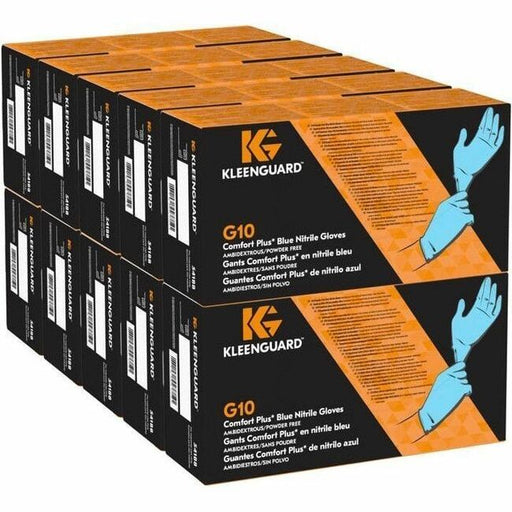 KleenGuard G10 Comfort Plus Blue Nitrile Gloves