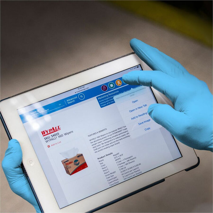 KleenGuard G10 Comfort Plus Blue Nitrile Gloves