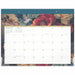 At-A-Glance Midnight Garden Monthly Desk Pad