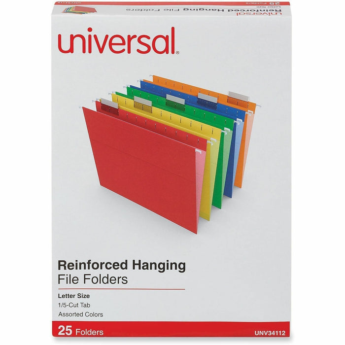 Universal 1/5 Tab Cut Letter Hanging Folder