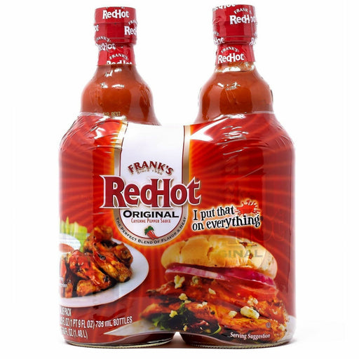 Green Rabbit Frank's Red Hot Original Hot Sauce