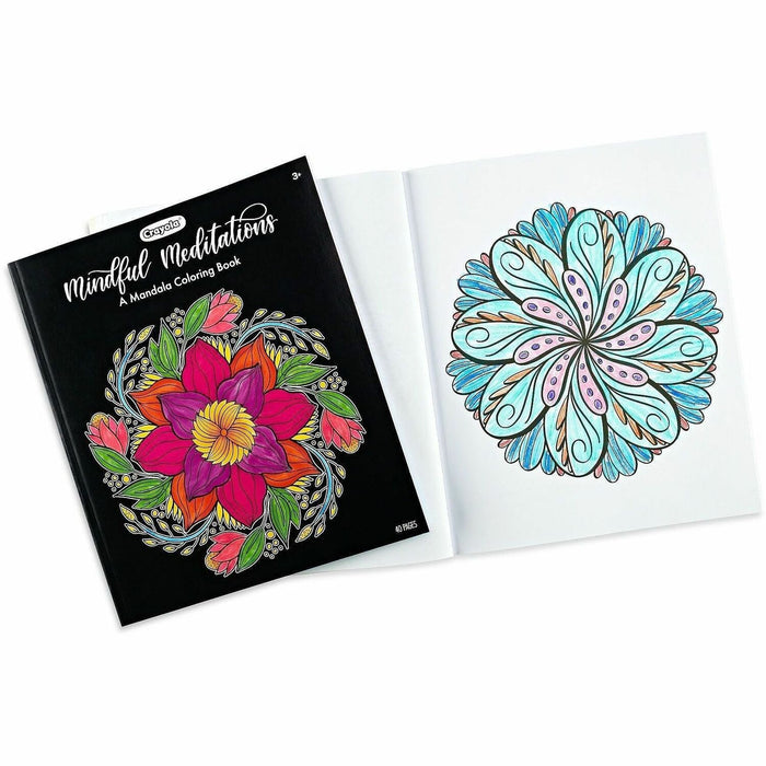 Crayola Mandala Coloring Book Printed Book