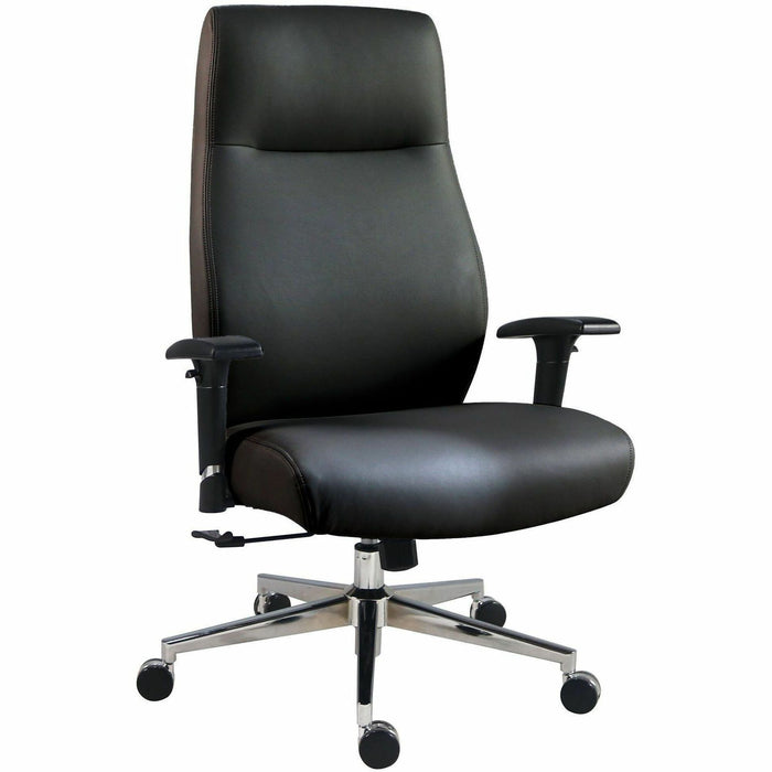 Lorell Fuerte Executive High-Back Chair with Adjustable Arms