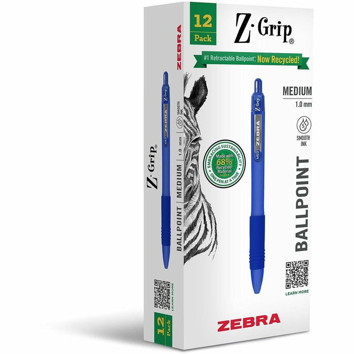 Zebra Pen Z-Grip Retractable Ballpoint Pens