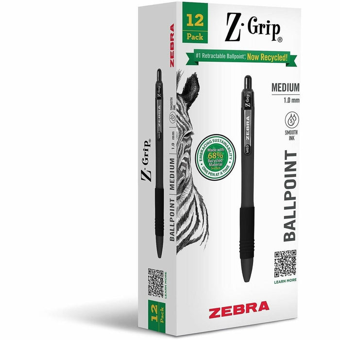 Zebra Pen Z-Grip Retractable Ballpoint Pens