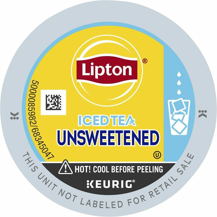 Lipton&reg; Unsweetened Iced Black Tea Black Iced Tea K-Cup, Pod
