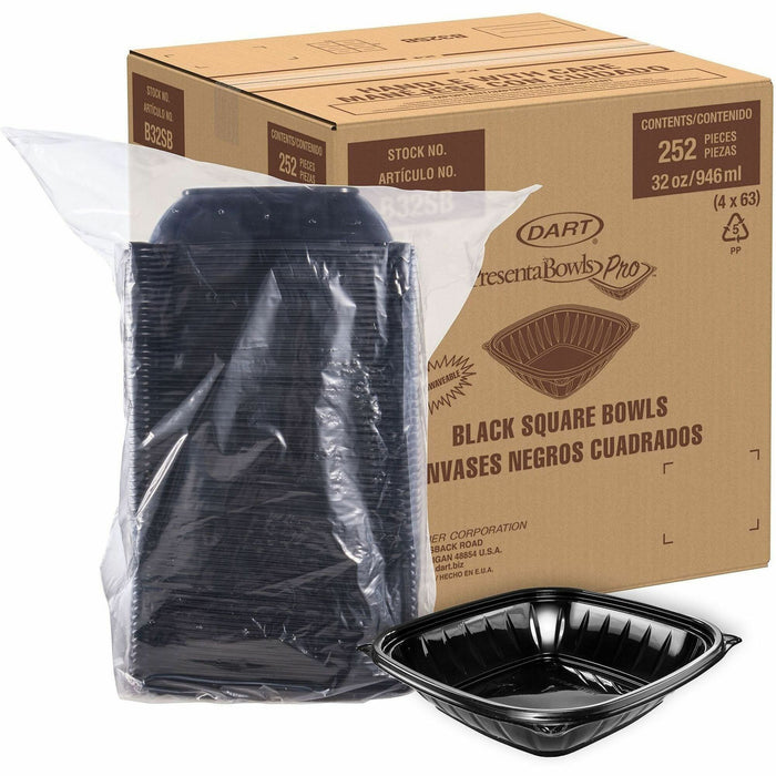 Dart 32oz Polypropylene Food Bowls