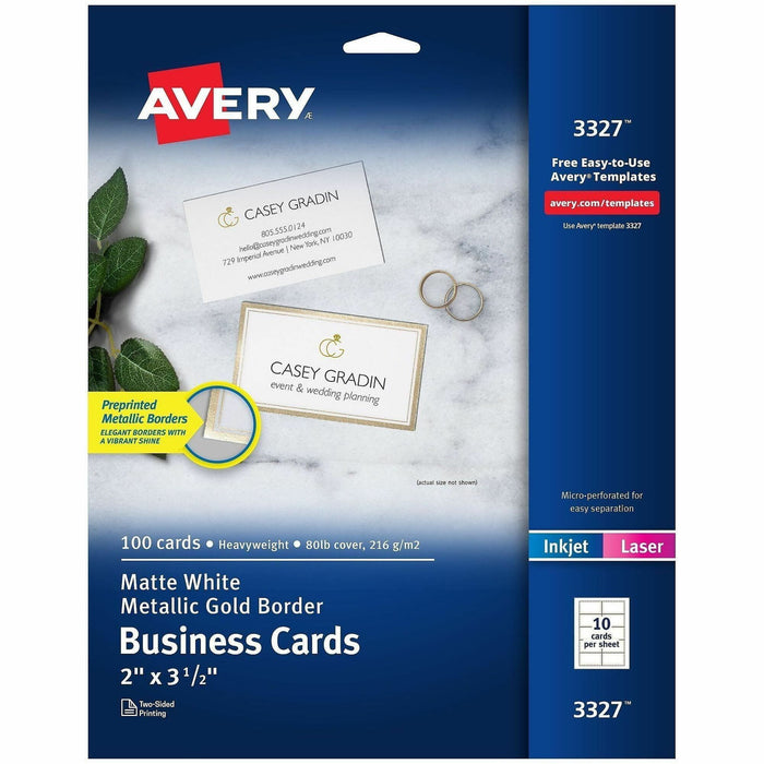 Avery Business Card