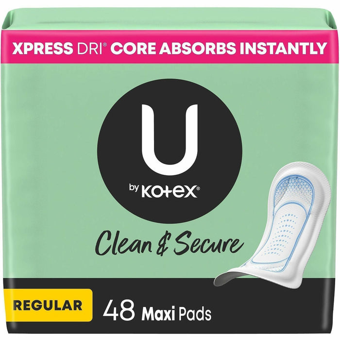 U by Kotex Clean & Secure Maxi Pads