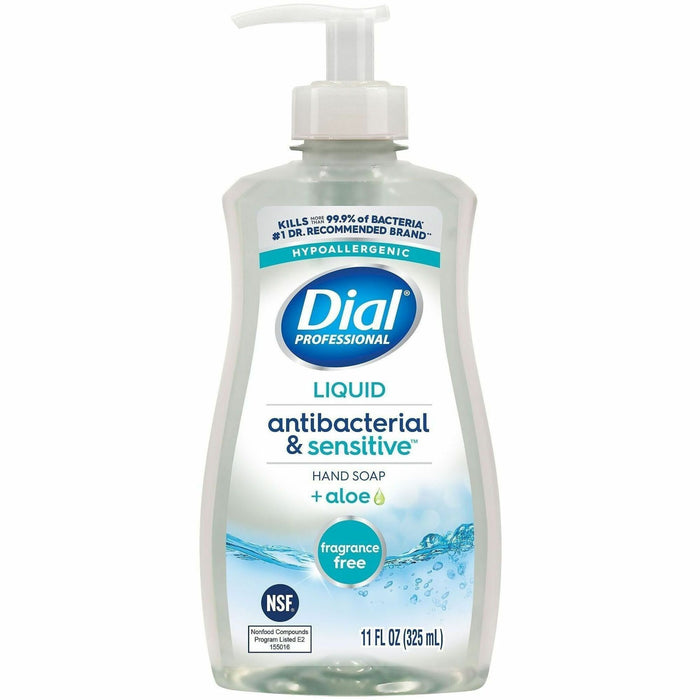 Dial Professional Scent-Free Sensitive Antibac. Hand Soap