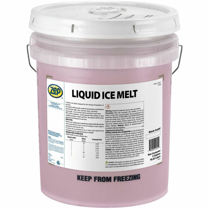 Zep Commercial Liquid Ice Melt - 5 Gallon