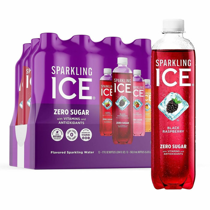 Talking Rain Sparkling ICE Purple-Variety Flavor Sparkling Water