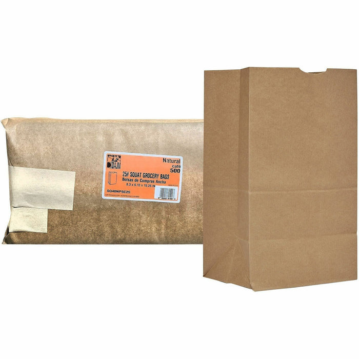 AJM No. 25 Natural-Kraft Paper Bags