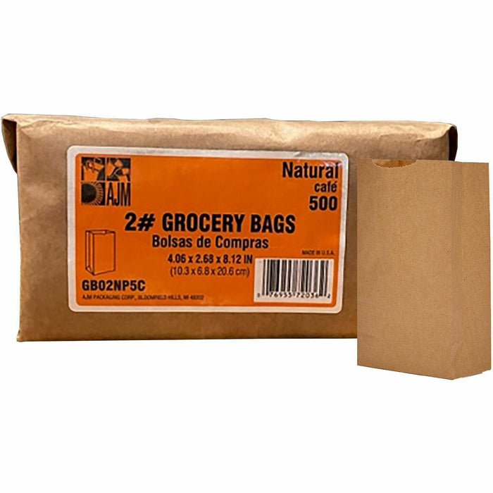 AJM Paper Grocery Bags