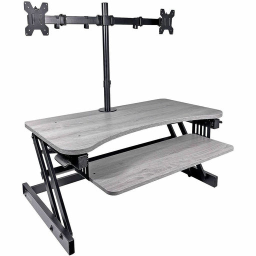 Rocelco R DADRG-DM2 Standing Desk Converter Bundle