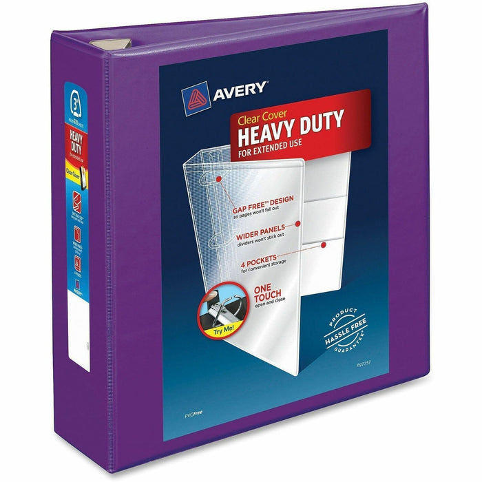 Avery&reg; One Touch Ring Heavy-Duty View Binder
