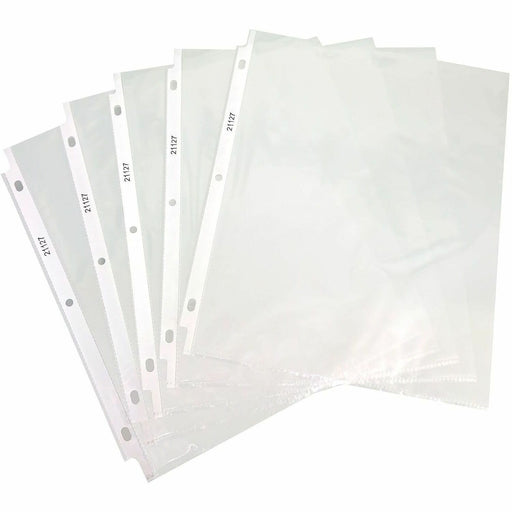 Business Source Nonglare Top-Loading Sheet Protectors