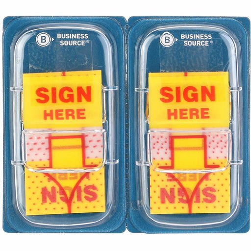 Business Source Sign Here Arrow Page Flags