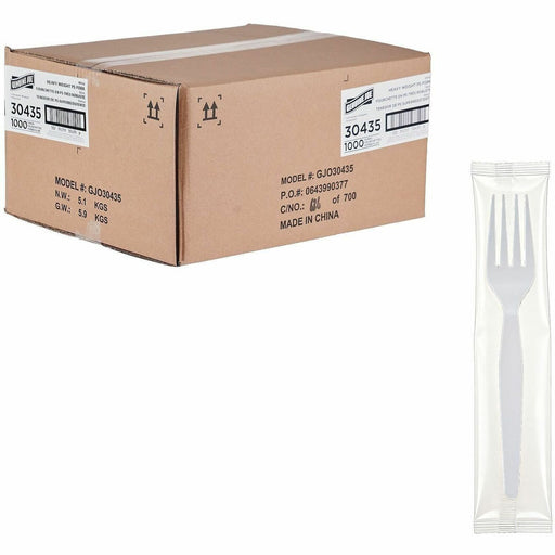 Genuine Joe Disposable Polystyrene Cutlery