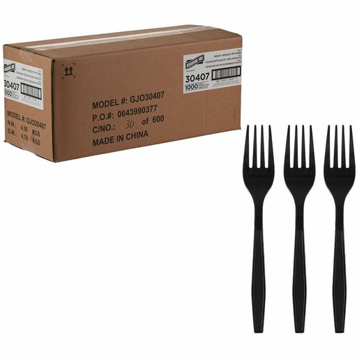 Genuine Joe Heavy-Weight Polypropylene Cutlery