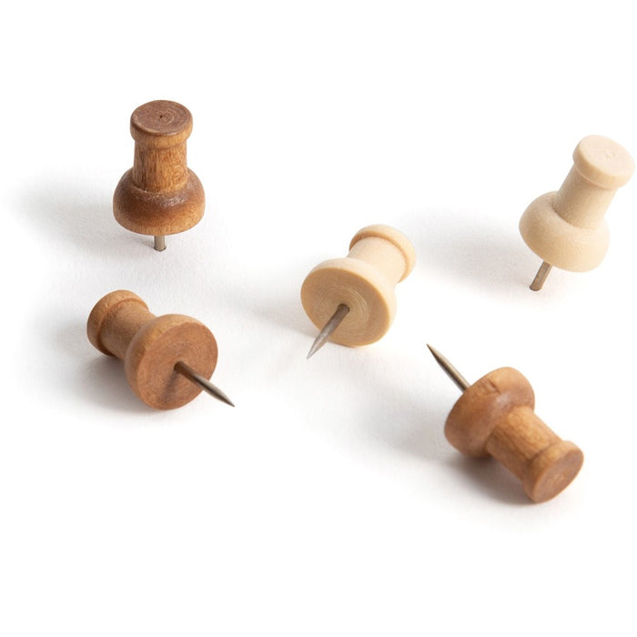 U Brands Wood Push Pins