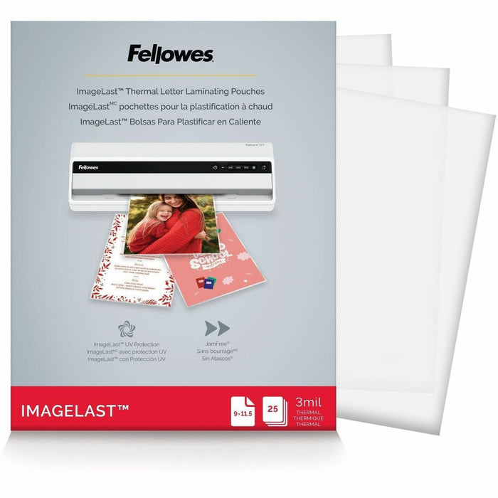 Fellowes 3mil Glossy Laminating Pouches