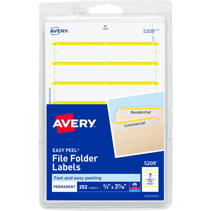 Avery® Permanent File Folder Labels