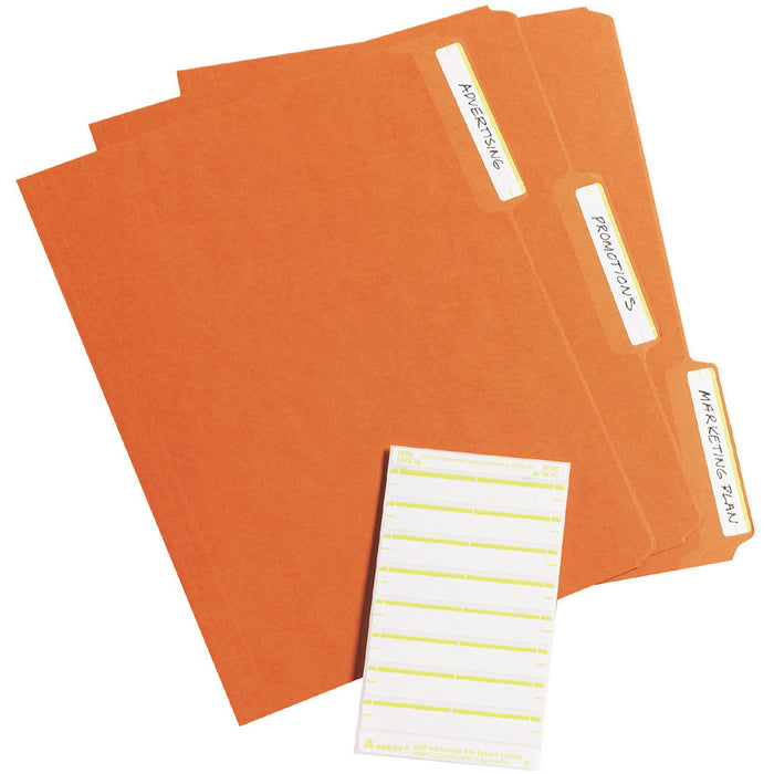 Avery® Permanent File Folder Labels