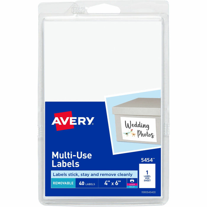 Avery® Removable ID Labels