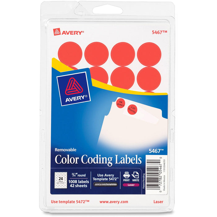 Avery® Color-Coding Labels