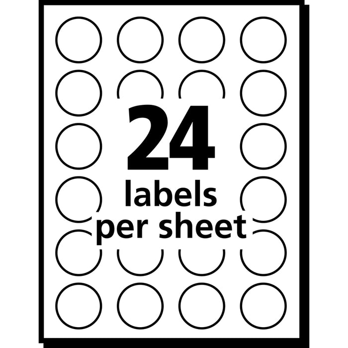 Avery® Removable Print or Write Color Coding Labels