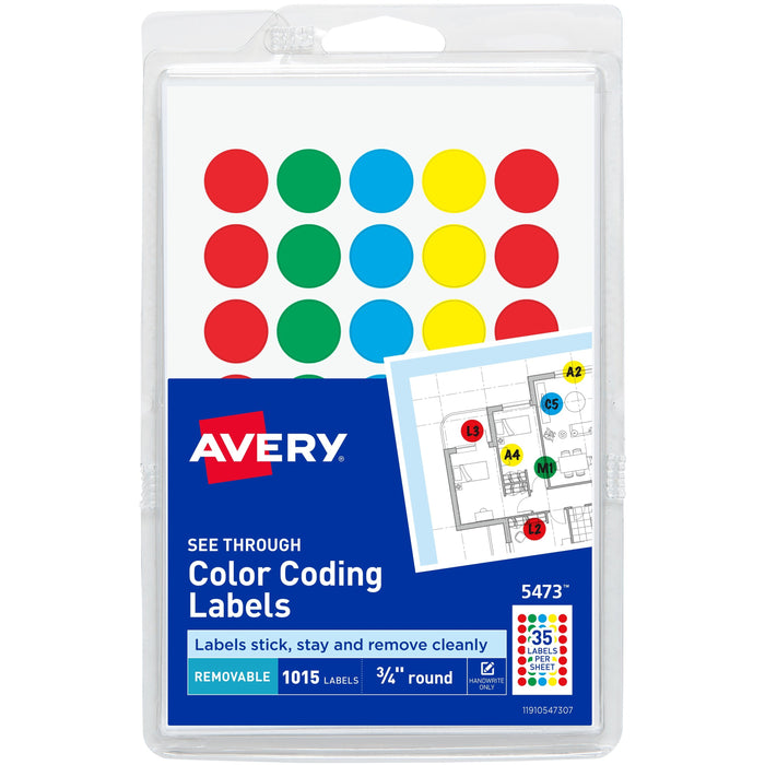 Avery® Color Coded Label