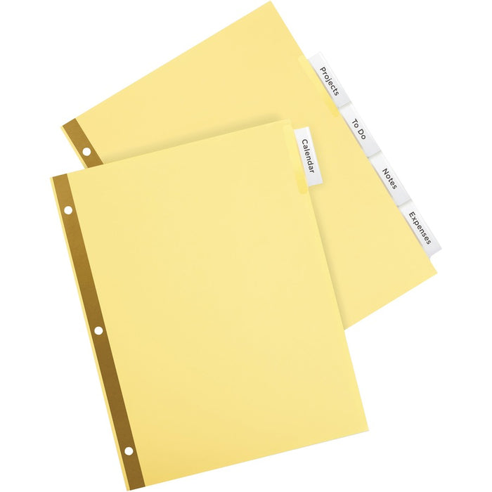 Avery® Big Tab Insertable Dividers - Reinforced Gold Edge