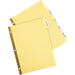 Avery® Big Tab Insertable Dividers - Reinforced Gold Edge