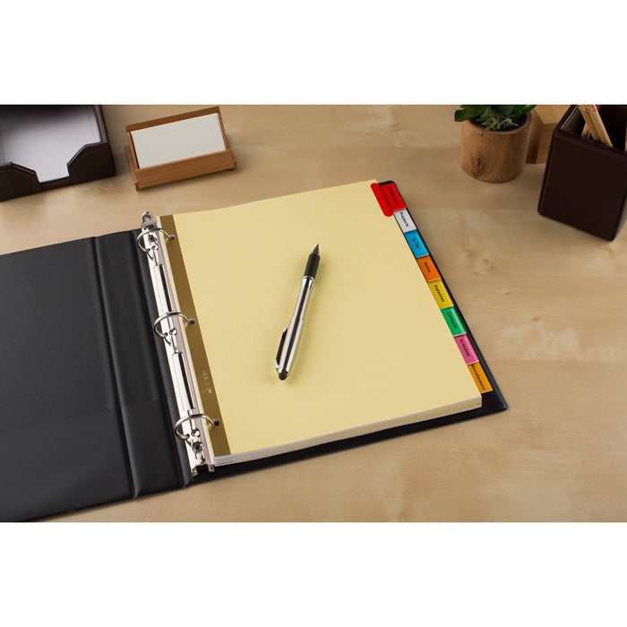 Avery® Big Tab Insertable Dividers - Reinforced Gold Edge