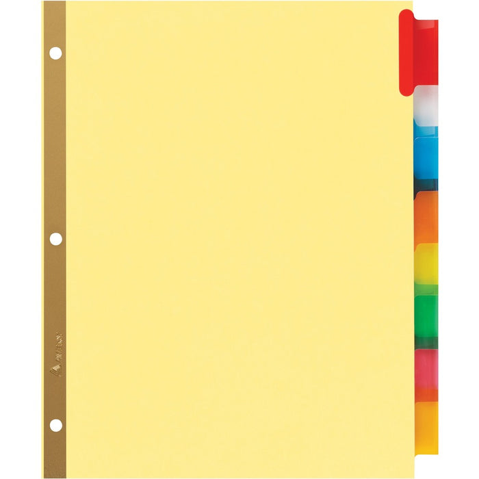 Avery® Big Tab Insertable Dividers - Reinforced Gold Edge