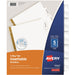 Avery® Big Tab Insertable Dividers - Reinforced Gold Edge