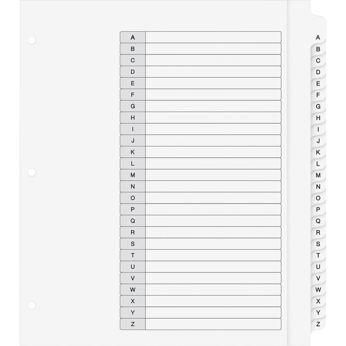 Avery® Ready Index Binder Dividers - Customizable Table of Contents