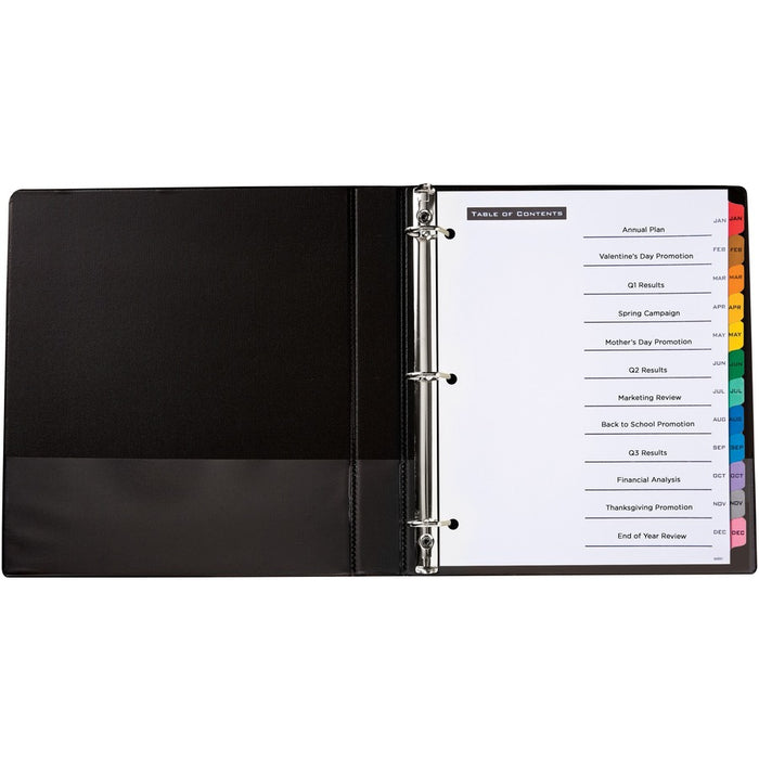 Avery® Table 'N Tab Monthly Divider Set