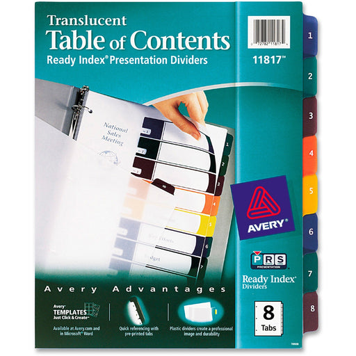 Avery® Ready Index Customizable TOC Binder Dividers