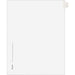 Avery® Individual Legal Exhibit Dividers - Avery Style - Unpunched