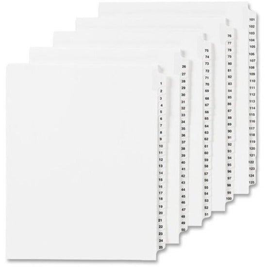 Avery® Individual Legal Exhibit Dividers - Avery Style - Unpunched